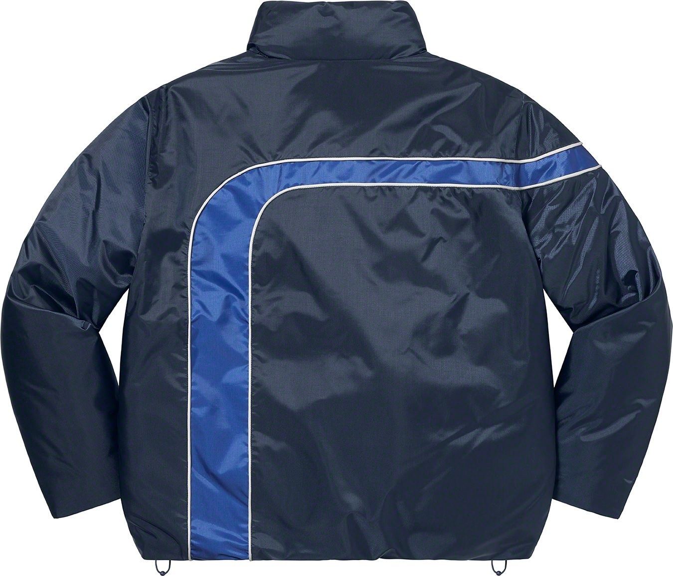 Stripe Puffer Jacket view 3